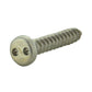 #8 x 1 Inch Stainless Steel Spanner Pan Head Tamper Resistant Sheet Metal Screw