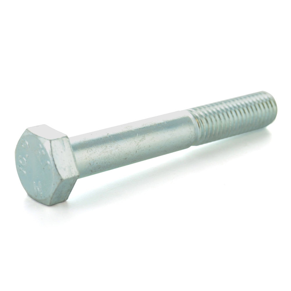 M12 x 1.75 x 120 mm Coarse Class 10.9 Zinc Plated Steel Hex Head Cap Screw.