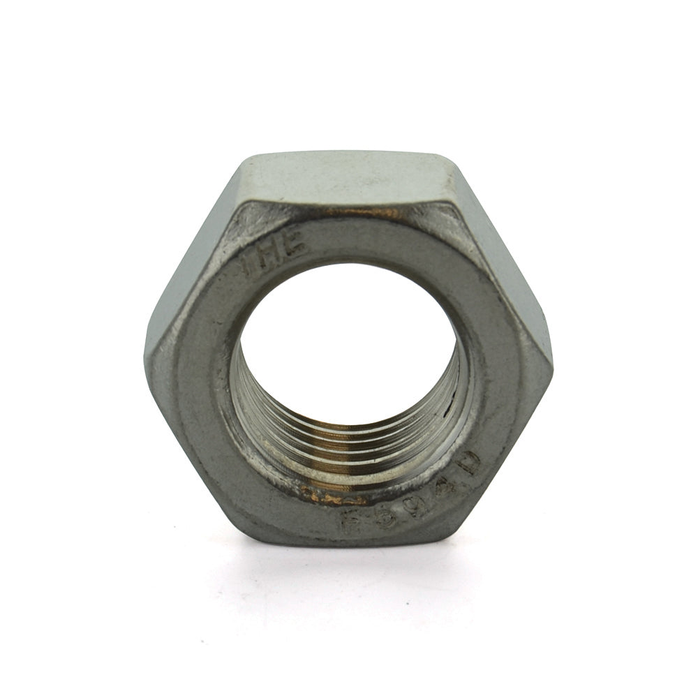 #2-56 Coarse Plain 18-8 Stainless Steel Finished Hex Nut