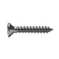 #6 x 1 Inch Plain 18-8 (A2) Stainless Steel Oval Slotted Type-A Self-Tapping Sheet Metal Screw