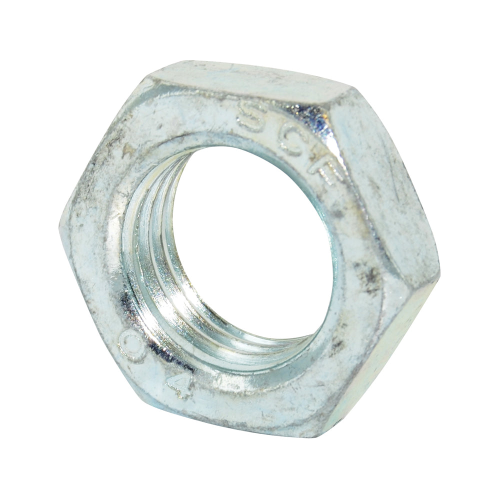 M22 x 2.5 Coarse Din 439B Zinc Plated Steel Hex Jam Nut