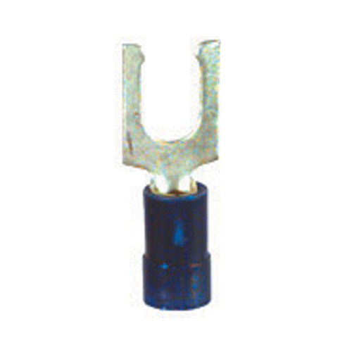 16-14 Gauge Snap Spade Terminal #10 Stud PVC Insulated Blue