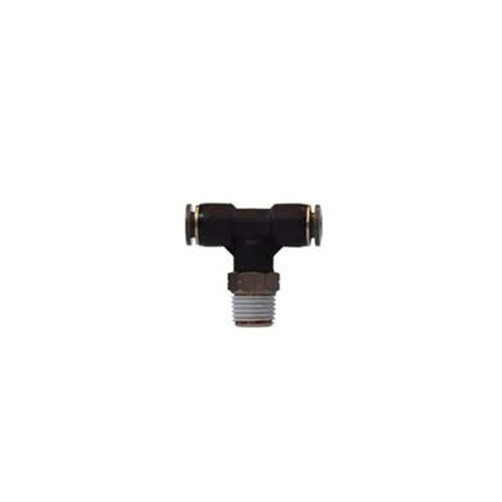 1/8 Inch X 1/16 Inch Plastic Push-To-Connect Branch Tee Male
