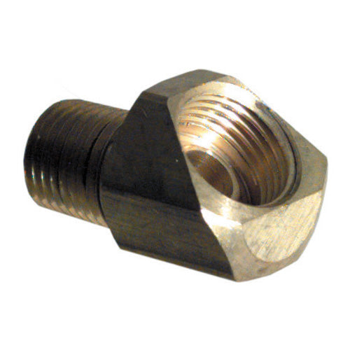 1/8 Inch X 1/4 Inch Inch Standard Brass Inverted Flare Tube 45 Degree Elbow