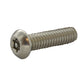 #10-32 x 1-1/4 Inch Stainless Steel Torx Pin Button Head Tamper Resistant Machine Screw