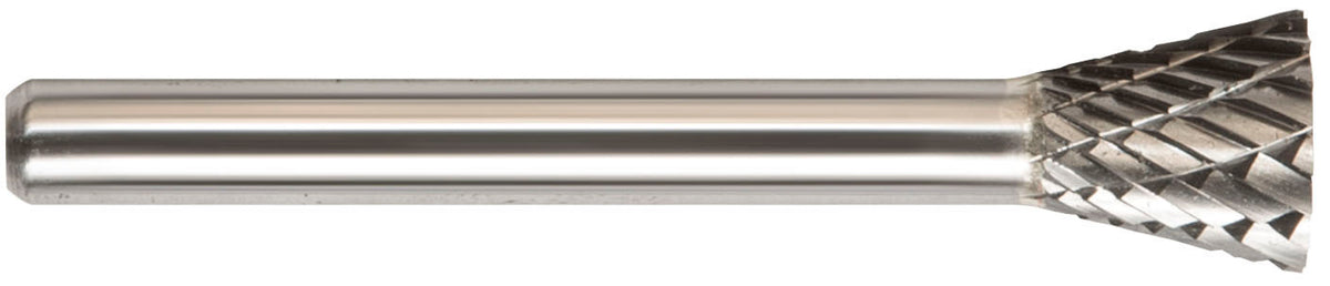 1/2 Inch Invertec Cone 1/4 Inch Shank Sn-4 Carbide Bur