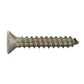 #8 x 1/2 Inch Stainless Steel Torx Pin Flat Head Tamper Resistant Sheet Metal Screw