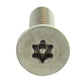 #6-32 x 3/4 Inch Stainless Steel Torx Pin Flat Head Resistant Machine Screw