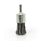 3/4 Inch x 0.014 Inch Carbon Steel Knot Straight Cup Stem Mounted End Brush