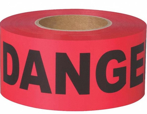Non-Adhesive Barricade Tape Available In A Variety Of Warning Messages. - Danger Do Not Enter