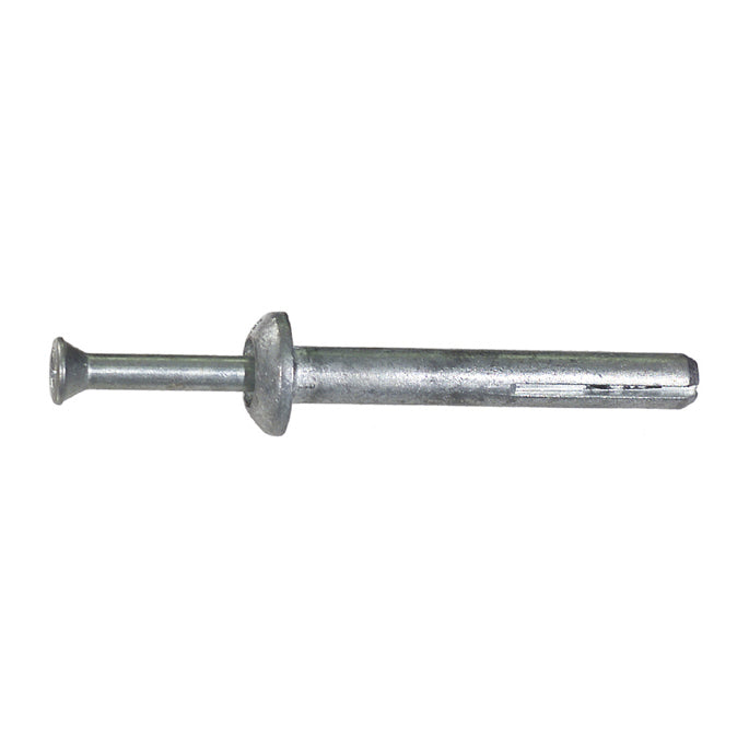 1/4 Inch x 1 Inch Zinc Carbon Steel Hammer Drive Anchor