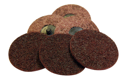 3M 2 Inch Scotch-Brite Surface Conditioning Disc Medium Grit Maroon - 25 Per Pack