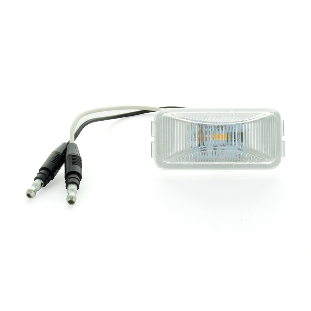 2.50 Inch X 1.21 Inch X 0.84 Inch Single Diode LED Utility Light / License Plate Light Clear