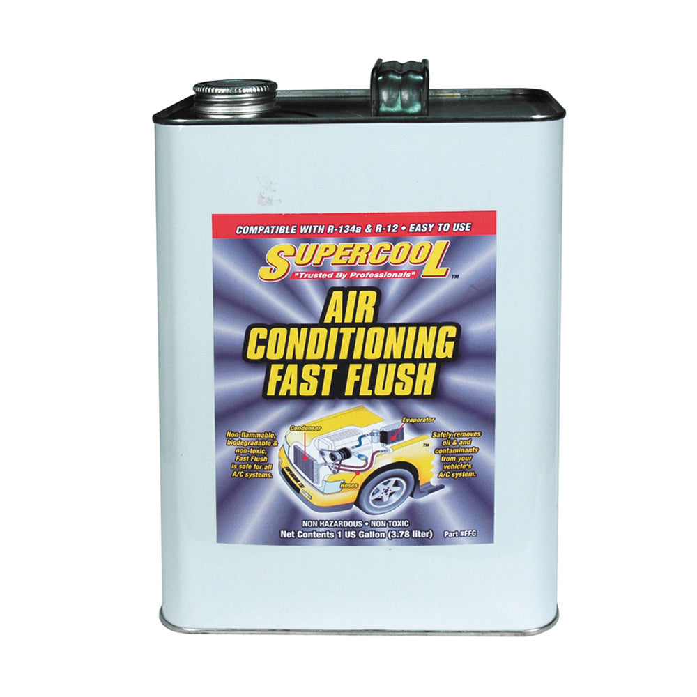 Ac Air Conditioning Fast Flush Solvent Cleaner - 1 Gallon