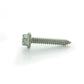 1/4-14 x 5/8 Inch Slotted Hex Washer Head Crimptite Sheet Metal Screw Sms Zinc