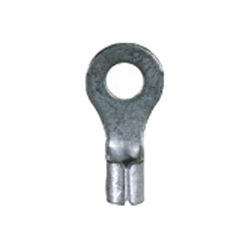 16-14 AWG M3-3.5 Stud Tin Plated Copper Non-Insulated Versakrimp™ Female Ring Tongue Terminal