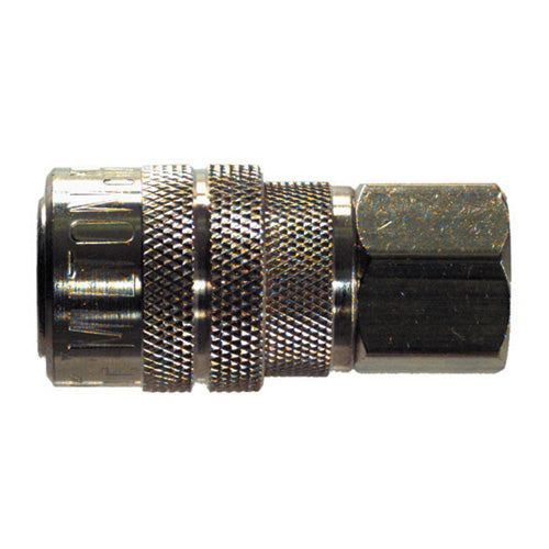 1/4 Inch Basic Size Industrial Interchange Coupler Female 1/4 Inch Npt