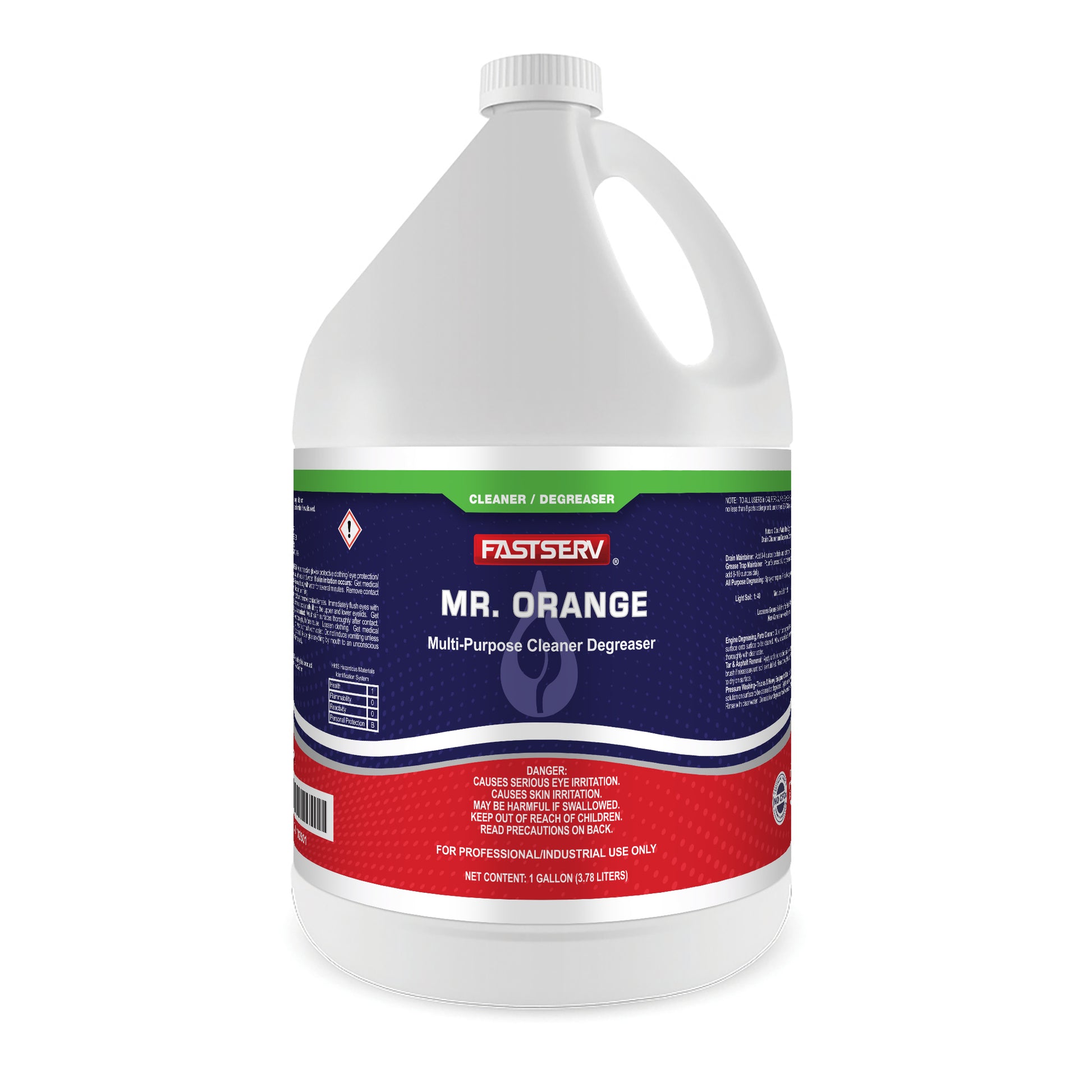 ISI Poly Mr. Orange Citrus Cleaner and Degreaser - 1 Gallon Bottle
