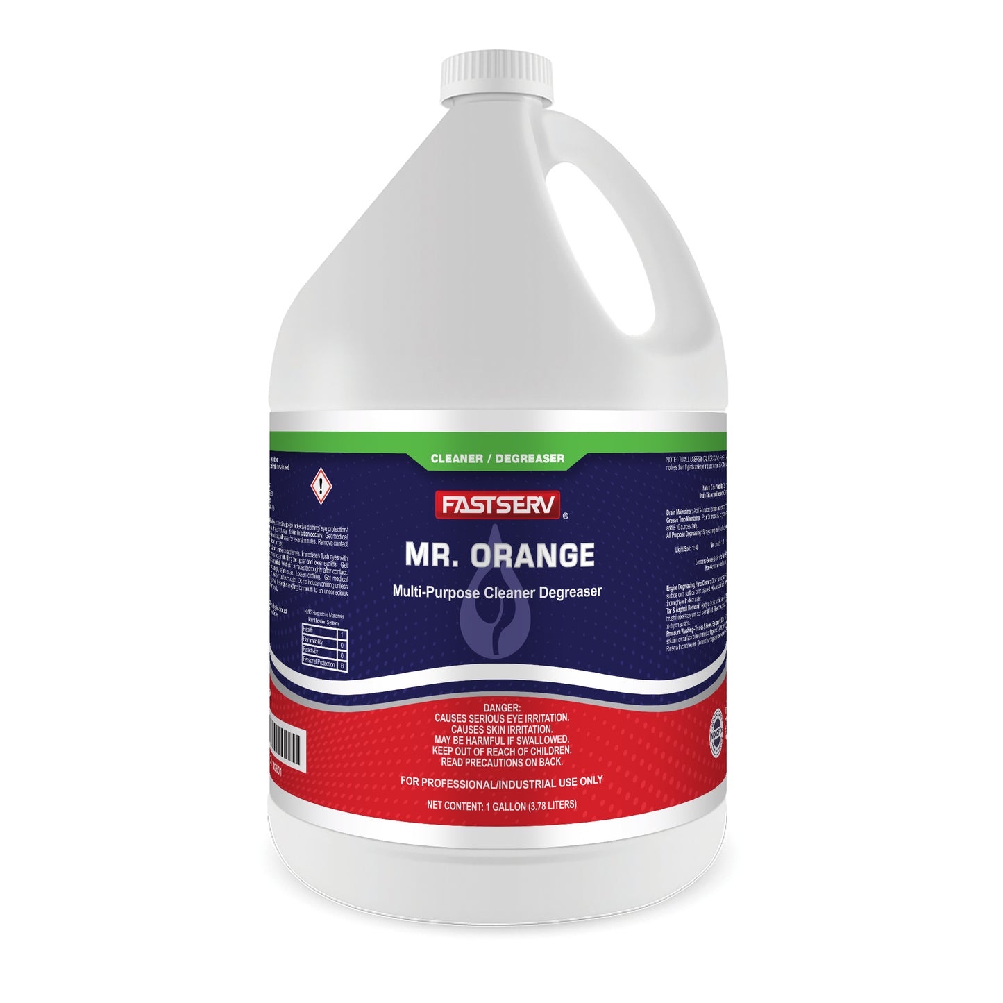 ISI Poly Mr. Orange Citrus Cleaner and Degreaser - 1 Gallon Bottle
