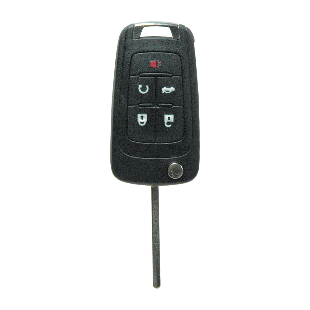 5-Button High Security Remote Transponder Key - Chevrolet OEM