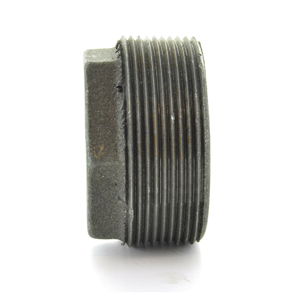 1-1/2" X 3/4" Schedule 40 Threaded Black Malleable Iron Hex Bushing