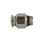 M6 Tube X 1/4 Inch Pipe Straight Male Adaptor Short - Universal Thread