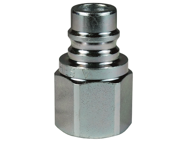 V-Series Valved Female Plug - Iso 16028 Interchange
