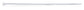 6 Inch X 0.10 Inch Cable Tie White - 100 Per Pack