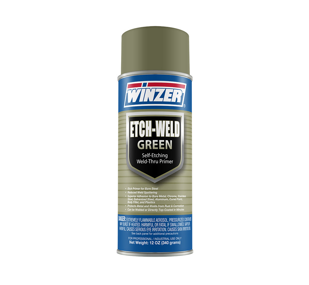 Winzer Etch-Weld Green Self-Etching, Weld-Thru Primer - 12 Oz