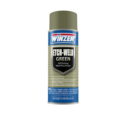 Winzer Etch-Weld Green Self-Etching, Weld-Thru Primer - 12 Oz