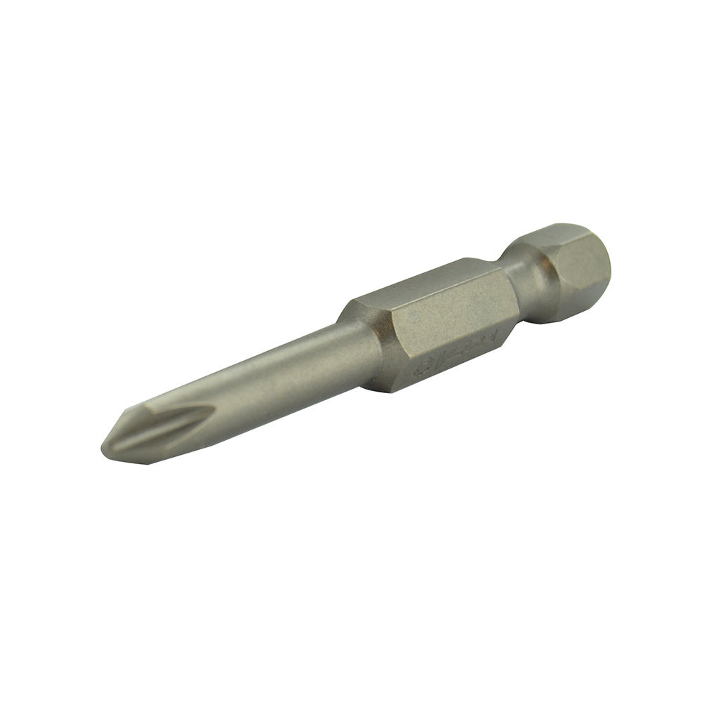 #1 x 1" Phillips Power Bit 1/4" Hex Shank