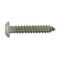 #8 x 1-1/2 Inch Stainless Steel Hex Pin Button Head Tamper Resistant Sheet Metal Screw