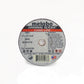 Metabo Aluminum Oxide Type 1 Reinforced Cut-Off-Wheel - A36T Grit - 2 Inch x 1/8 Inch x 3/8 Inch Arbor Hole