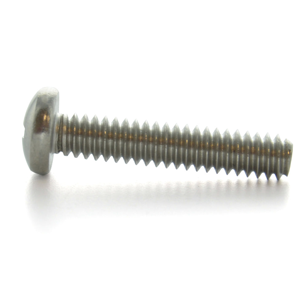 #10-24 x 5/16 Inch Coarse Plain 18-8 (A2) Stainless Steel #2 Phillips Drive Pan Head Machine Screw