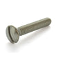 1/4-20 x 1 Inch Coarse Plain 18-8 (A2) Stainless Steel Slotted Drive Oval Countersunk Head Machine Screw
