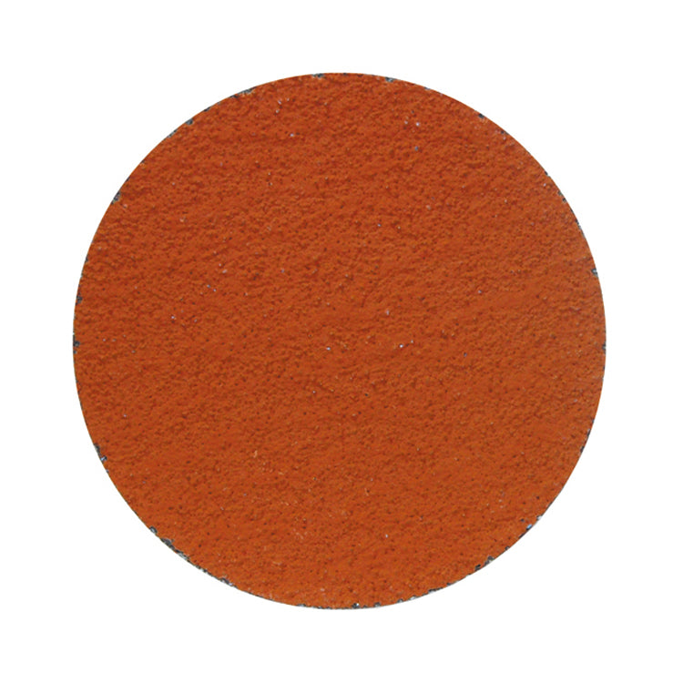 3M 3 Inch Heavy-Duty 777F / 785C Coated Roloc Disc 80 Grit Cubitron Abrasive Grain Orange