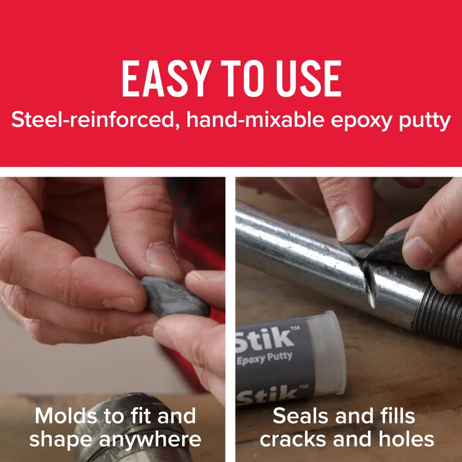 J-B Weld Steelstik Epoxy Putty Stick - 4 Oz