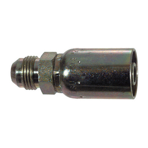Male JIC Rigid Straight 1/4 Inch Hose X 3/8 Inch Tube