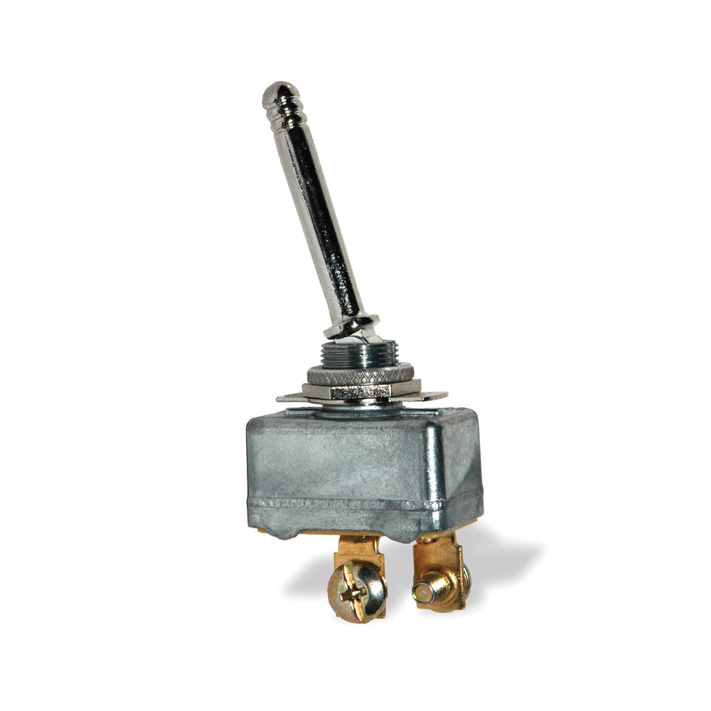 12 Volt Dc 50 Amp Dc 15 Inch Handle Single-Pole Single-Throw (SPST) On/Off 2-Screws Terminal Extra Heavy Duty Toggle Switch