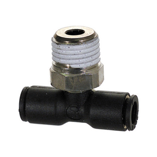 1/4 Inch X M6 Male BSPT X Compression Glass Filled Nylon Tube Male Branch Tee