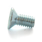 M4 x 0.7 x 6 mm Coarse Class 4.8 Zinc Plated Steel Phillips Drive Flat Countersunk Head Machine Screw