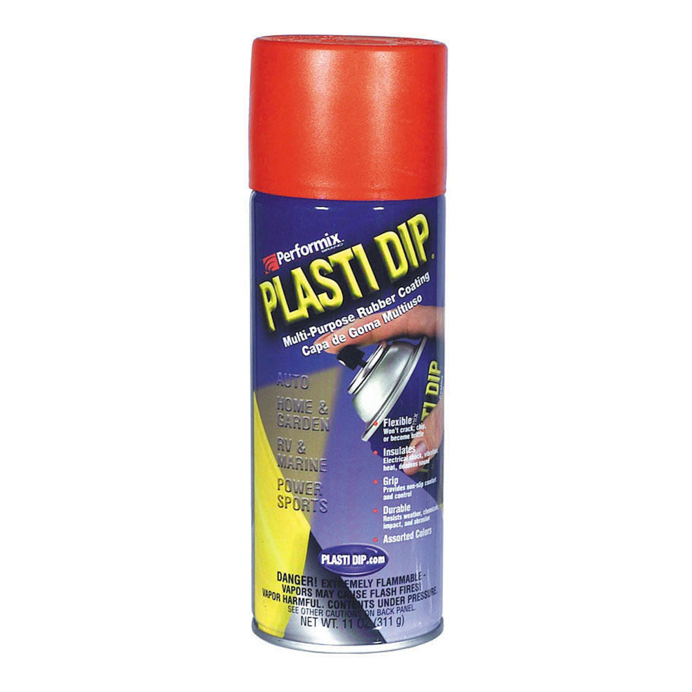 Plasti Dip Spray Multi-Purpose Rubber Coating Aerosol Red - 11 Oz