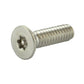 #6-32 x 1/2 Inch Stainless Steel Torx Pin Flat Head Resistant Machine Screw