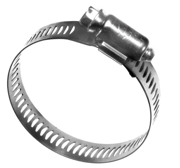 #28 Hose Clamp 1-5/16 Inch x 2-1/4 Inch Stainless Steel Band General Purpose