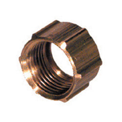 5/16 Inch Brass Poly-Fit Flareless Tube Nut