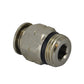 3/8 Inch Tube X 3/8 Inch Pipe Straight Male Connector