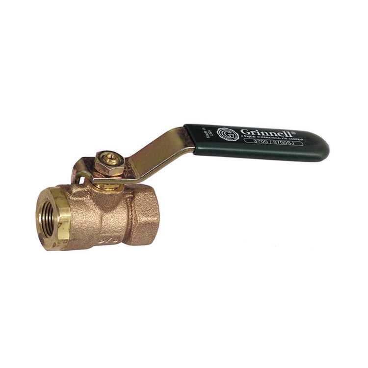 1-1/2 Inch NPT 600 Psi Wog 150 Psi Swp Bronze 2-Piece Body Ball Valve