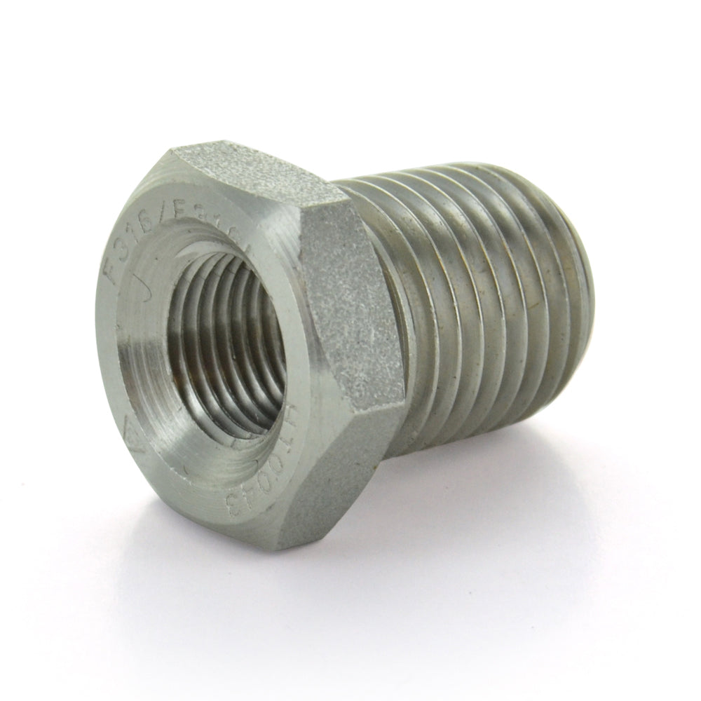 1/2" X 1/4" Schedule 80 316 Stainless Steel Heavy Duty Bushing