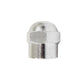 High Performance Domed Tire Valve Hex Cap High Heat Chrome Plated