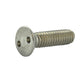 #6-32 x 1 Inch Stainless Steel Spanner Flat Head Tamper Resistant Machine Screw